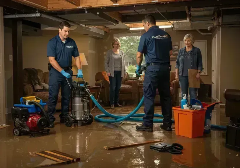 Basement Water Extraction and Removal Techniques process in Odon, IN